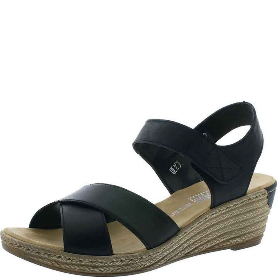 Topshoes Rieker Sandalett 62443 00 Rieker 62443 00 Sandaletter