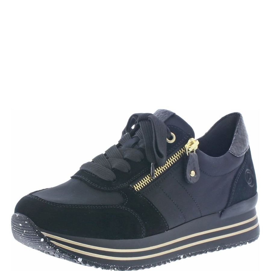 Svarta damskor i syntet från Remonte (D1316-01)