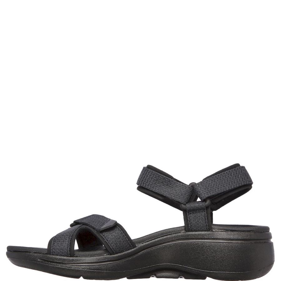 Topshoes - Sandaler Skechers. 140251-BBK Womens GOwalk Arch Fit